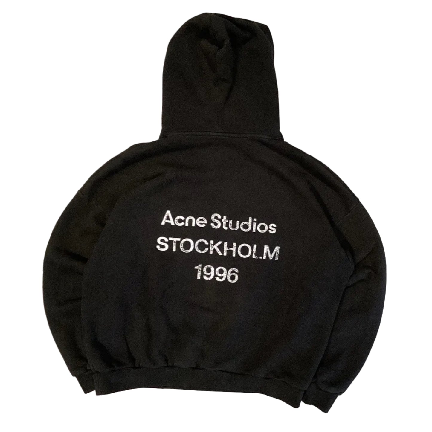 USED Acne Studios Fleece Logo Hoodie