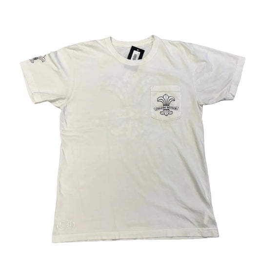 USED Chrome Hearts Fleur Tee White