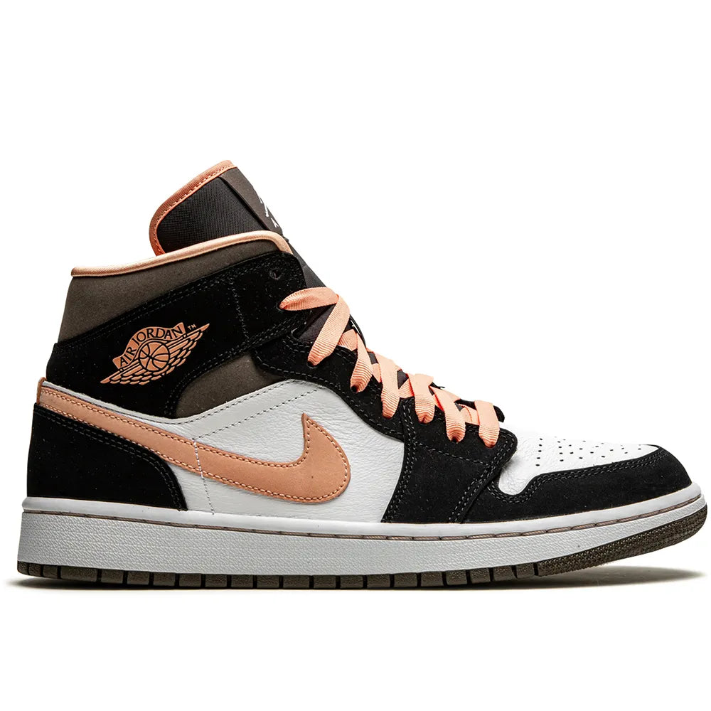 Jordan 1 Mid Peach Mocha