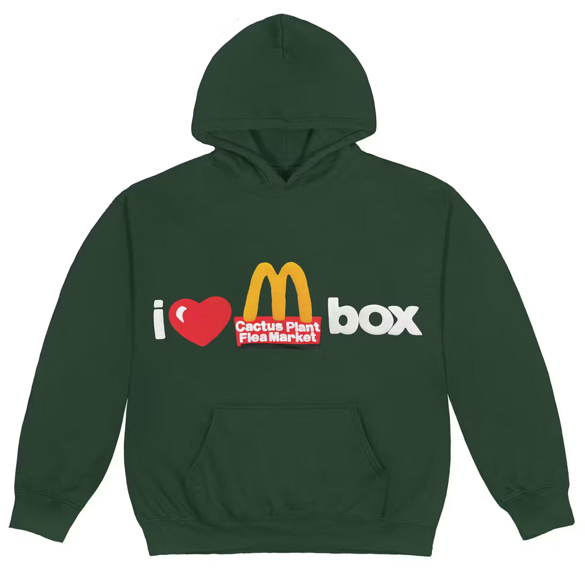 Cactus Plant Flea Market x Mcdonalds We Love 2 C U Hoodie (F&F)