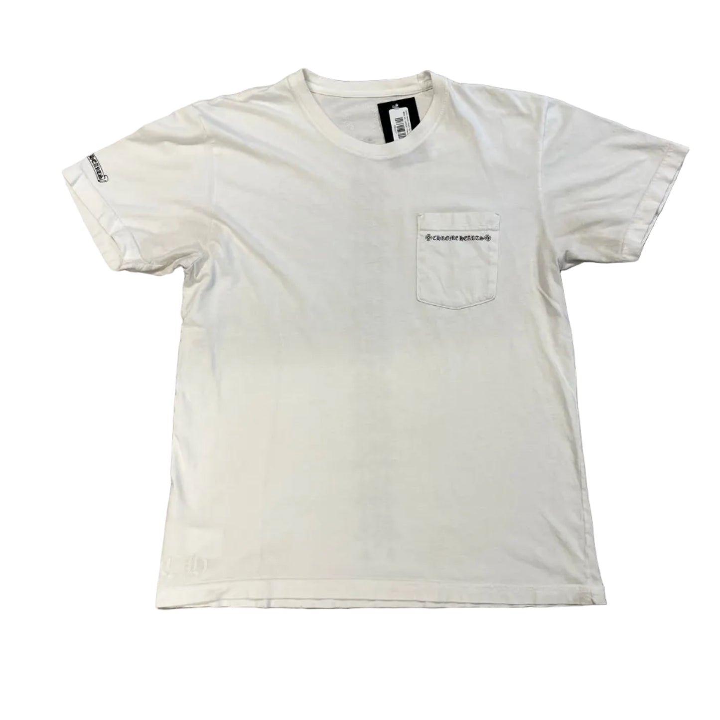 USED Chrome Hearts Tire Track Tee White