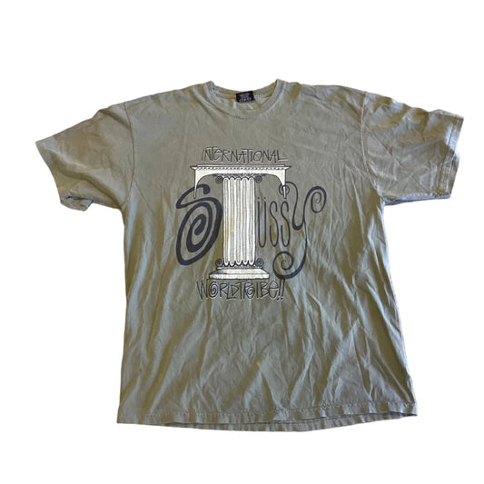 USED Stussy International Pillar Tee