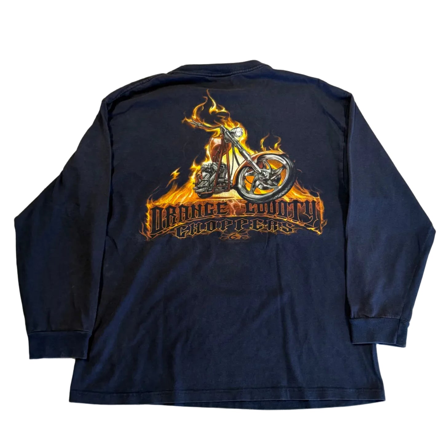 Vintage OC Choppers LS Tee Black