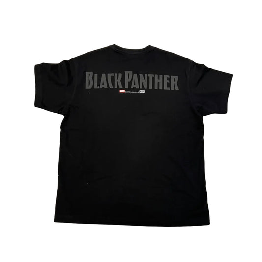 USED Kith x Marvel Black Panther Vintage Tee Black