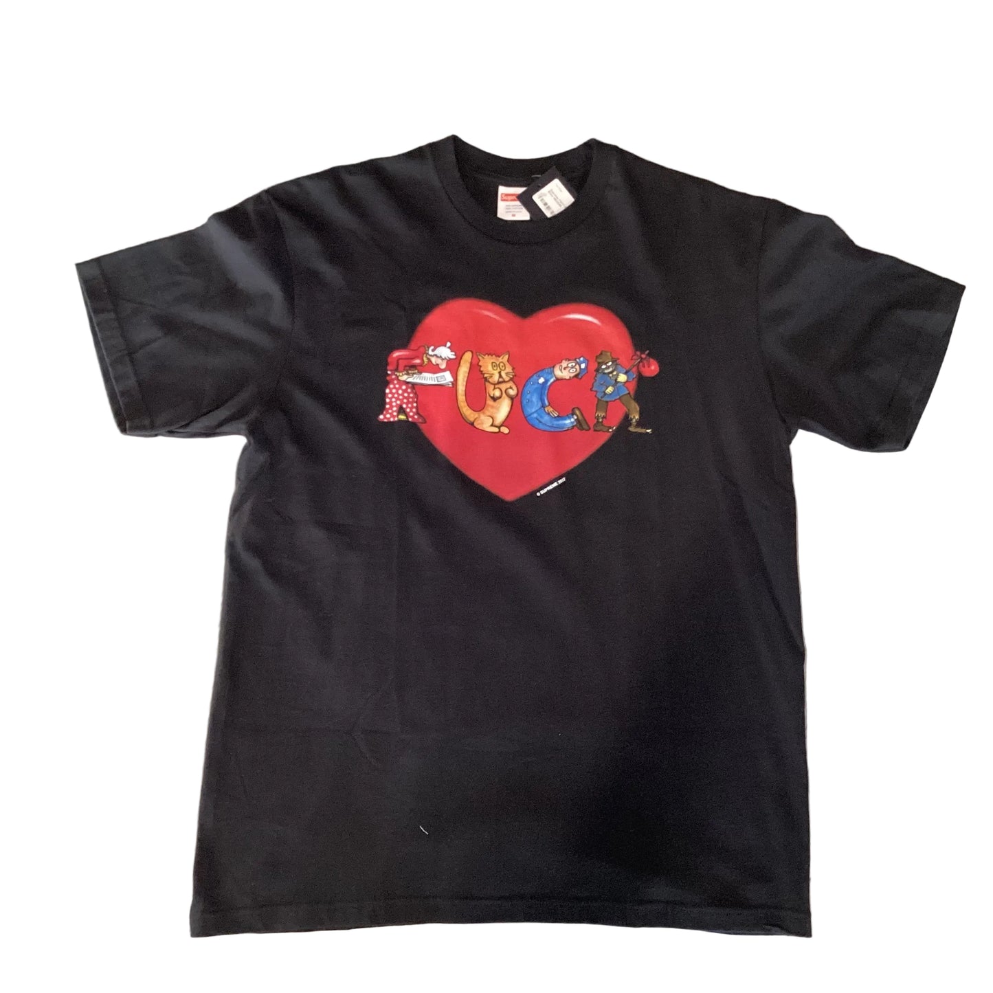 Supreme FW17 Fuck Love Tee