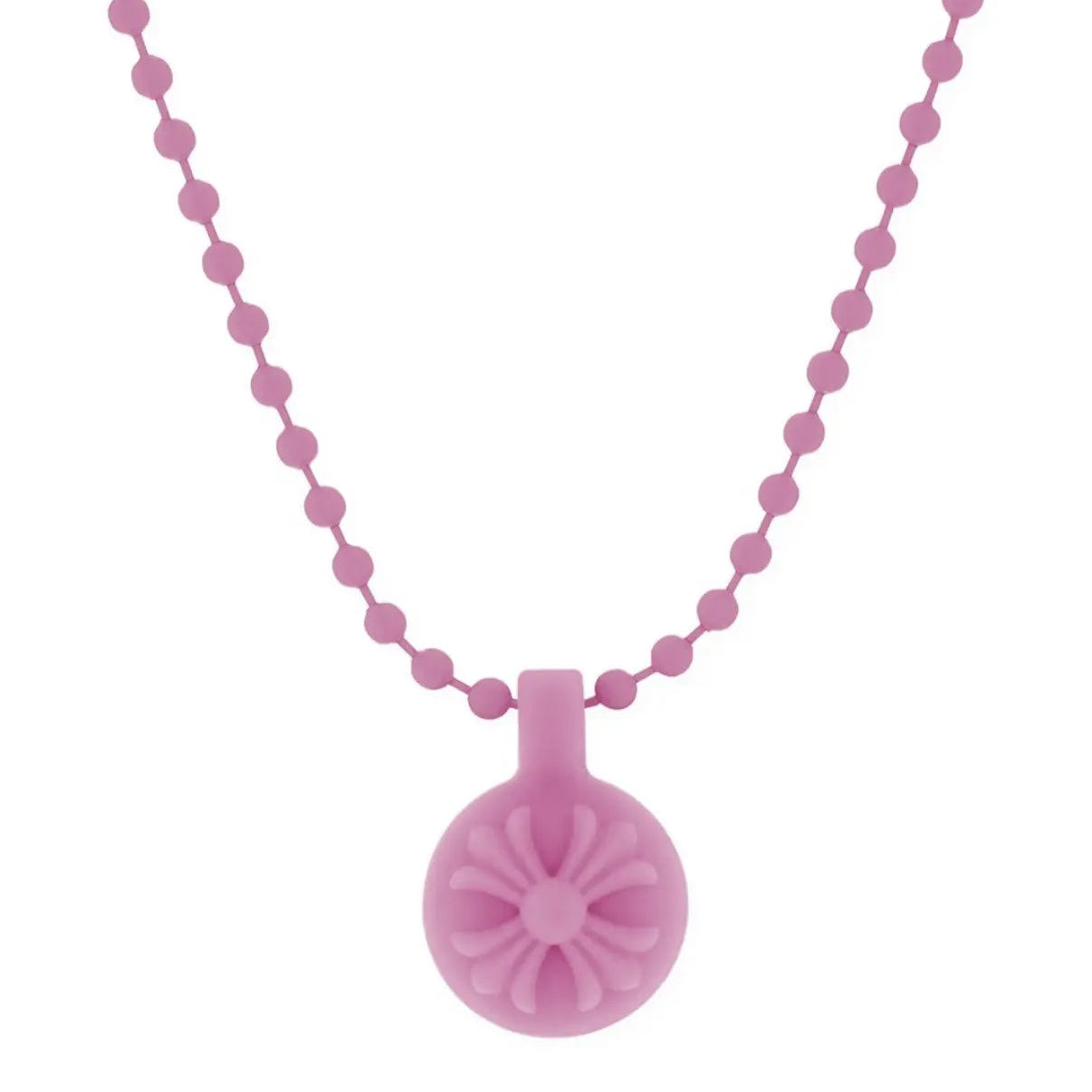 Chrome Hearts Crossball Charm Silicone Necklace