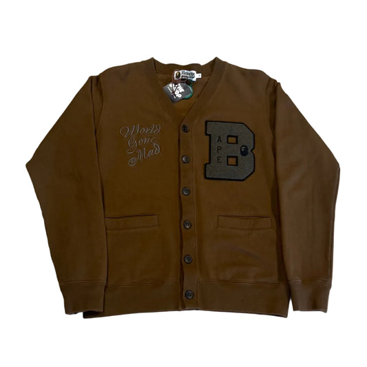 USED Bape Sweat Cardigan