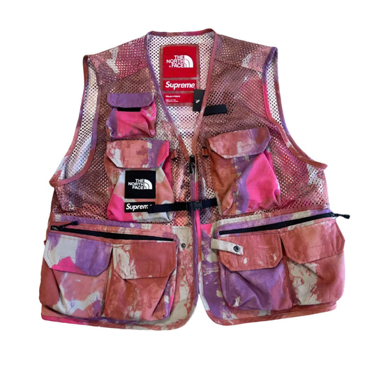 USED Supreme The North Face Cargo Vest Multicolor