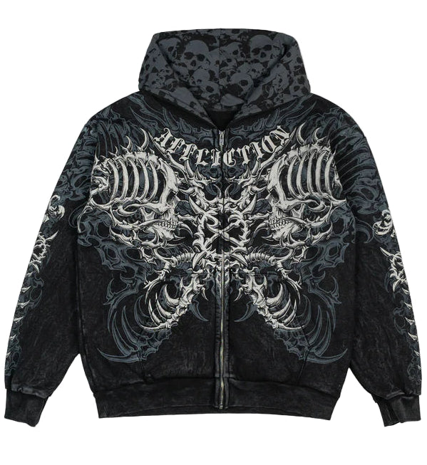 Ken Carson x Affliction GoreCore Zip Up Hoodie