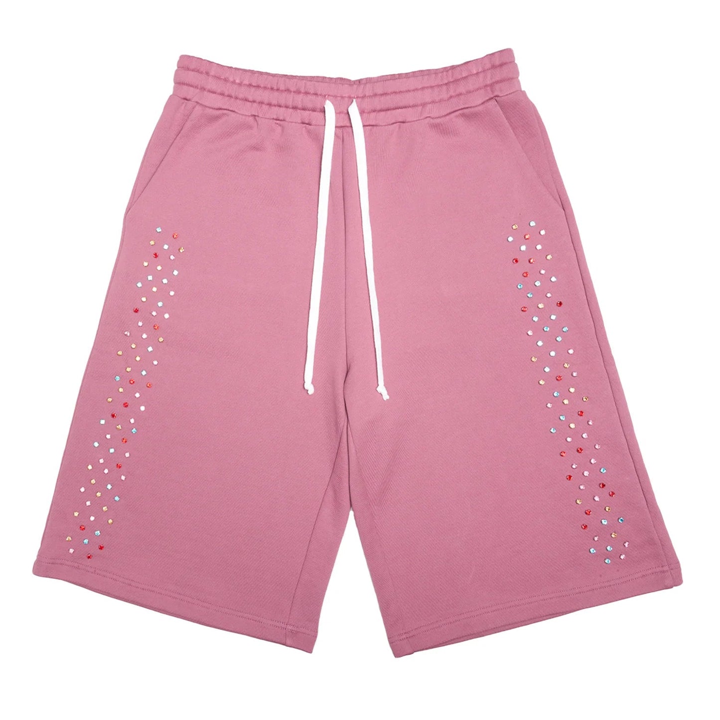AZVA Crystal Cactus Sweat Shorts