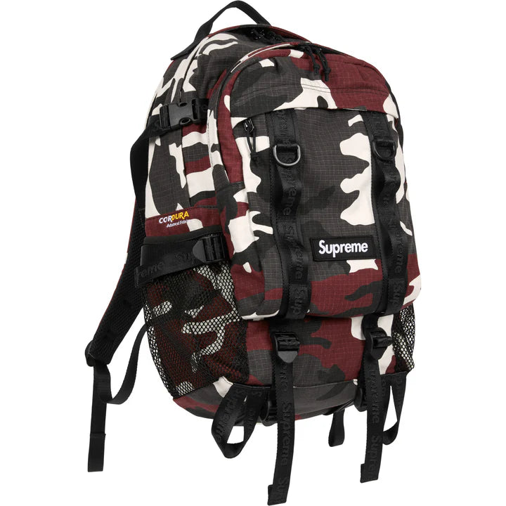Supreme SS26 Backpack Red Camo