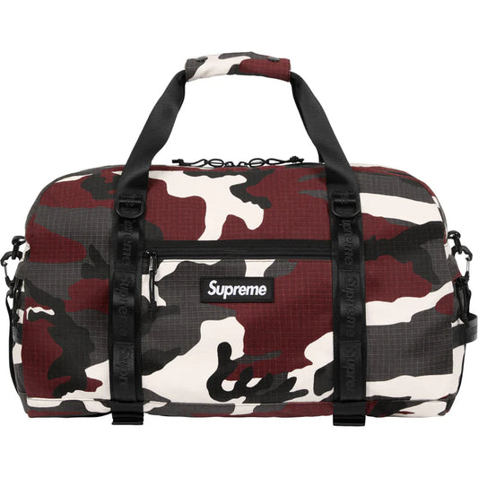 Supreme SS26 Duffle Bag Red Camo