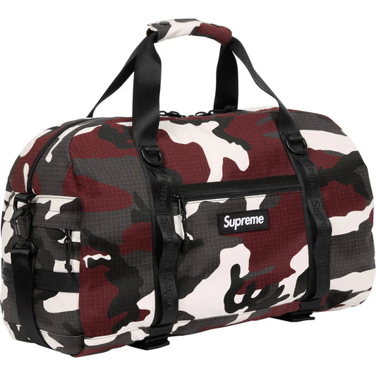 Supreme SS26 Duffle Bag Red Camo