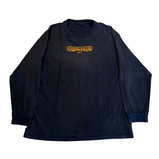 Vintage OC Choppers LS Tee Black