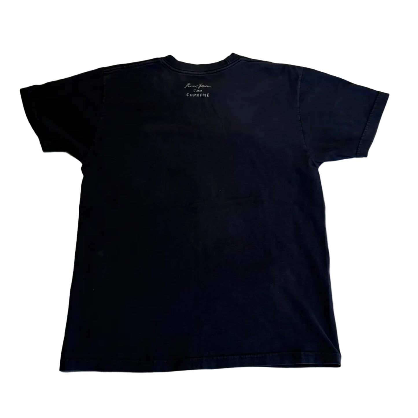 USED Supreme FW15 Daniel Johnston Love You Forever Tee Black