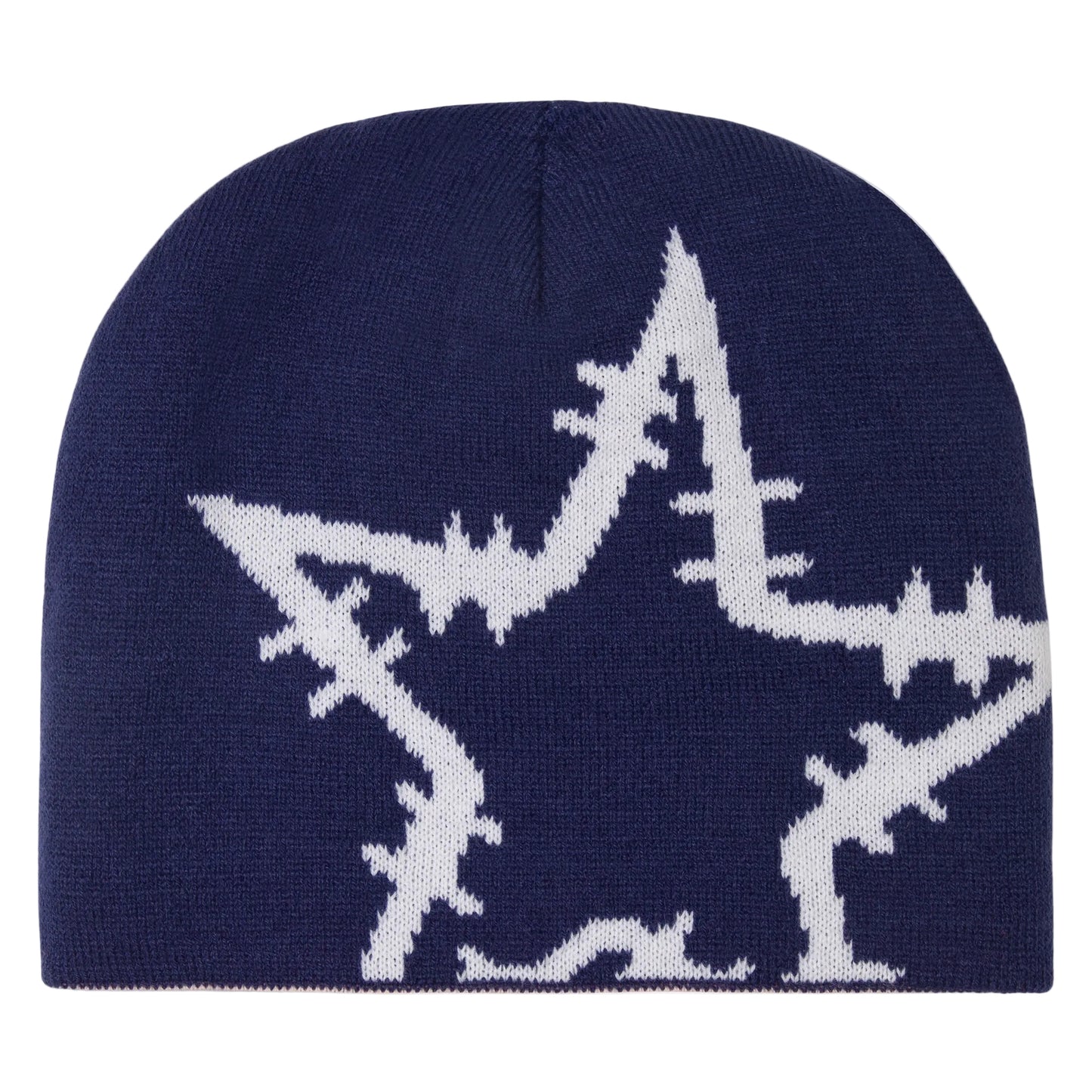 Pythia Reversible Beanie Navy/Pink