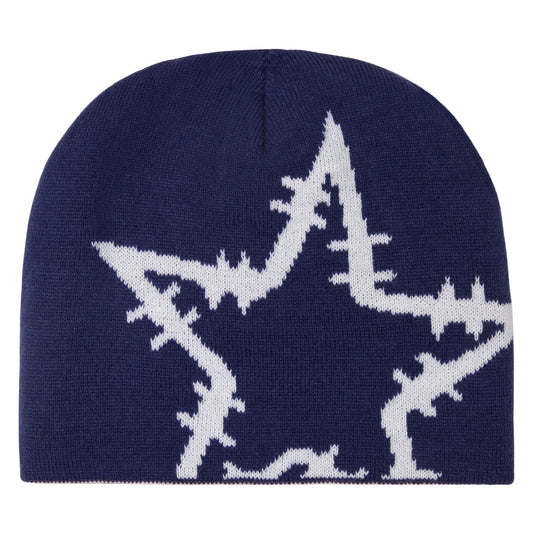 Pythia Reversible Beanie Navy/Pink
