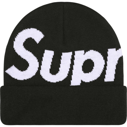 Supreme Big Logo Beanie (FW25) Black