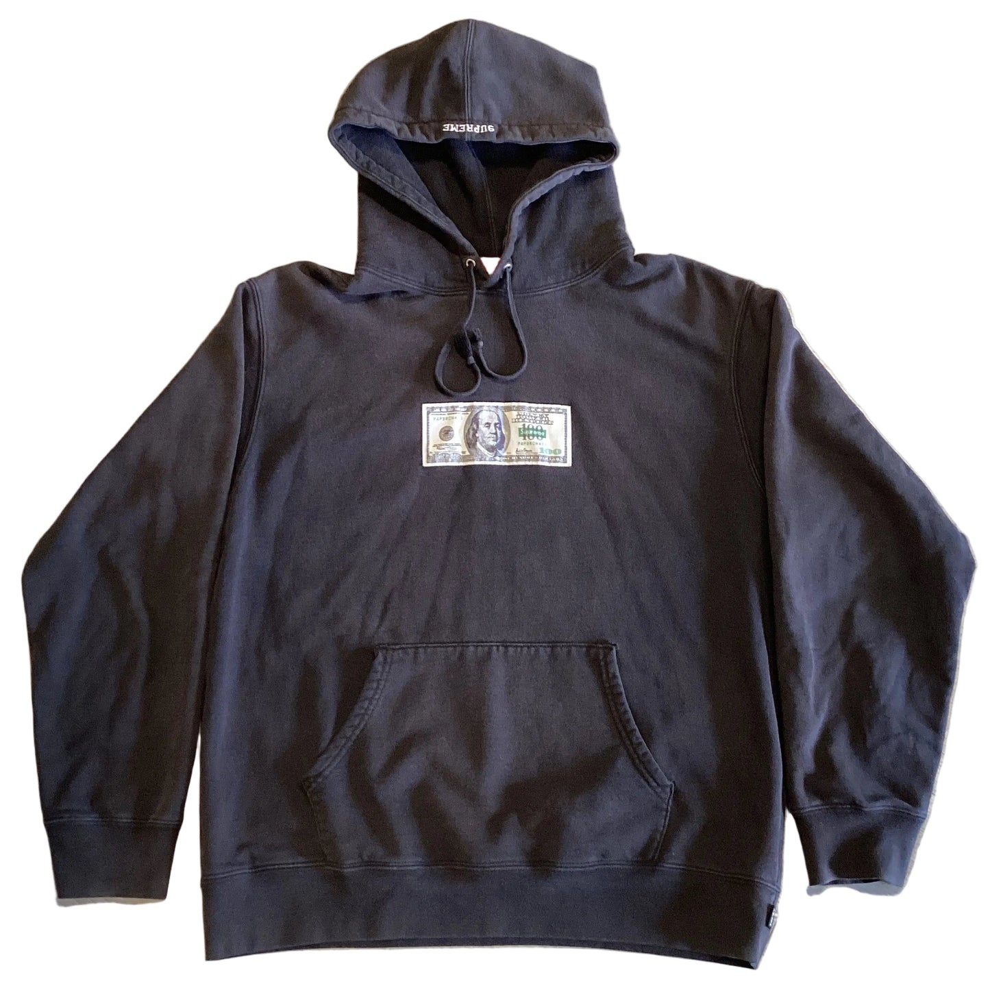 USED Supreme Franklin Hooded Sweatshirt