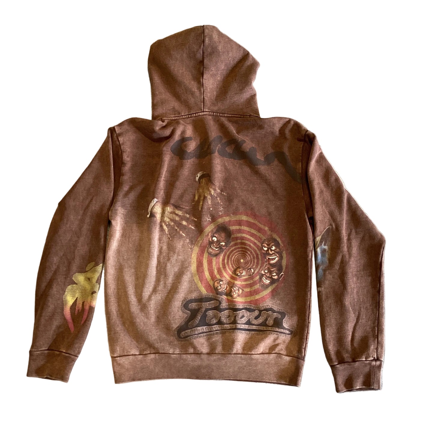 USED Travis Scott Utopia Circus Maximus 2023 Tour Zip Up Hoodie