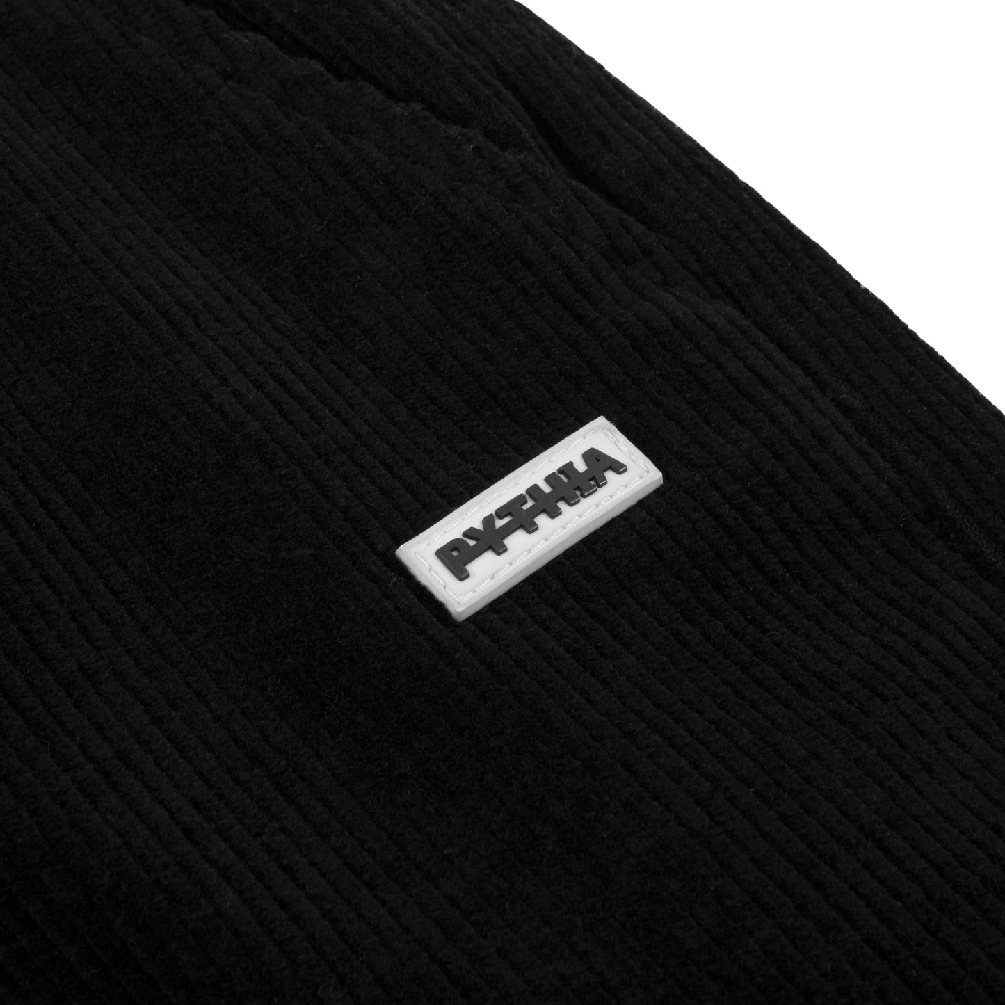 CORDUROY LOUNGE PANTS - BLACK