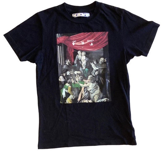 USED Off-White Caravaggio Painting Tee