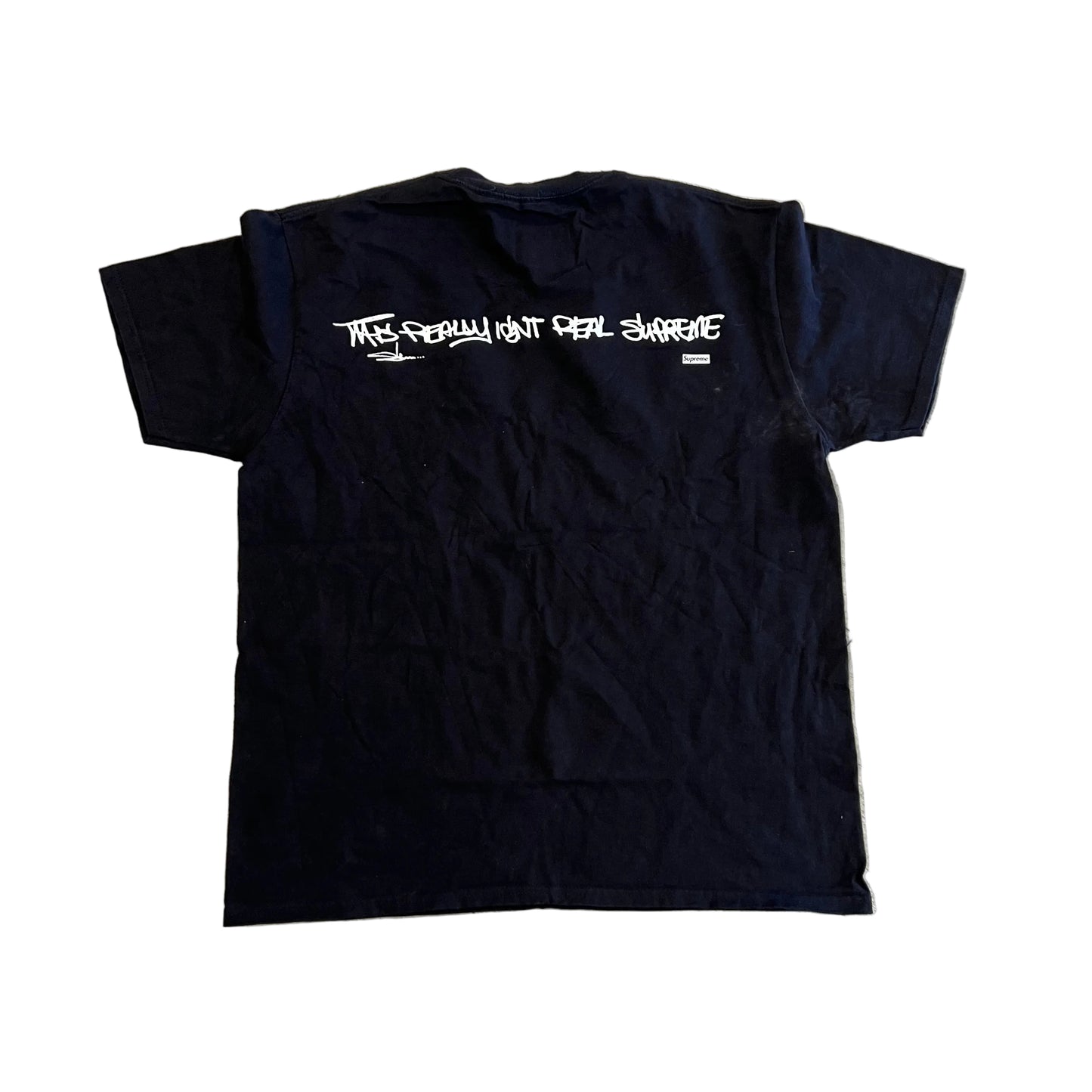 USED Slawn Batman Box Logo Tee Black