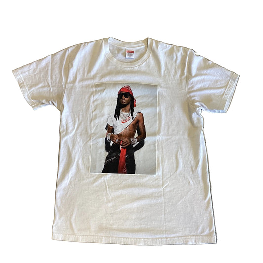 USED Supreme Playboi Carti Tee White