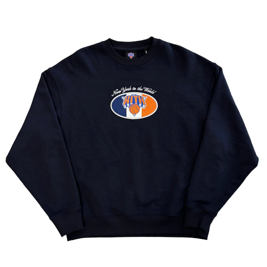 Kith For NY Knicks Insignia Crewneck Black