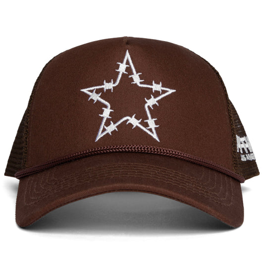 BARBWIRE STAR TRUCKER - BROWN