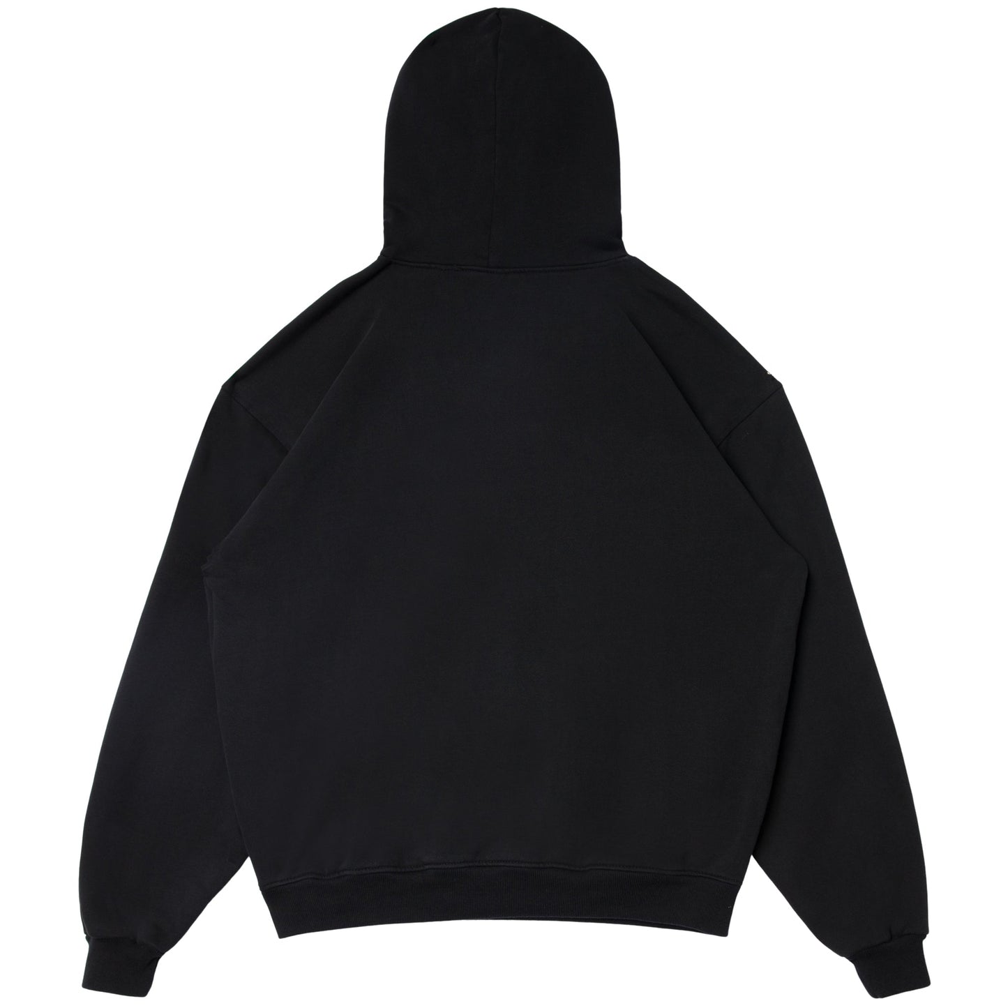 CURSIVE LOGO HOODIE - BLACK