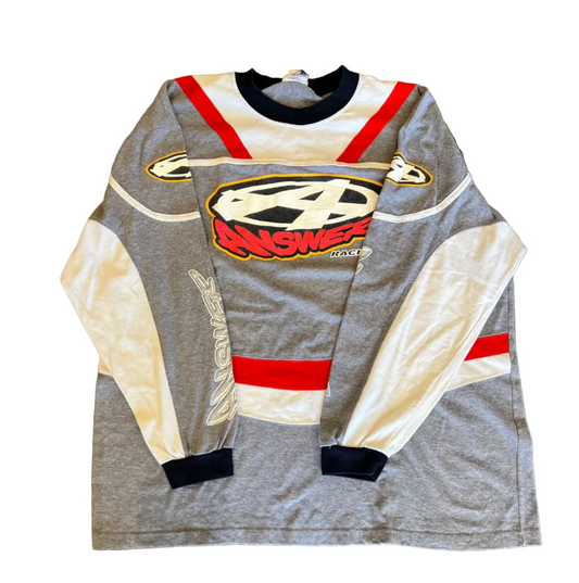 Vintage Answer Racing LS Tee Multicolor