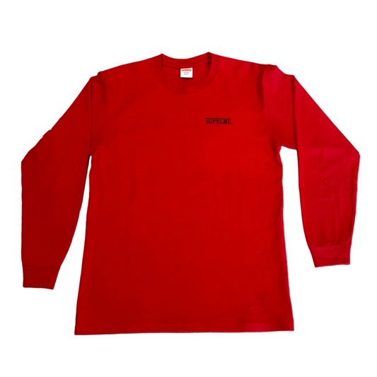 USED Supreme Overfiend LS Tee Red