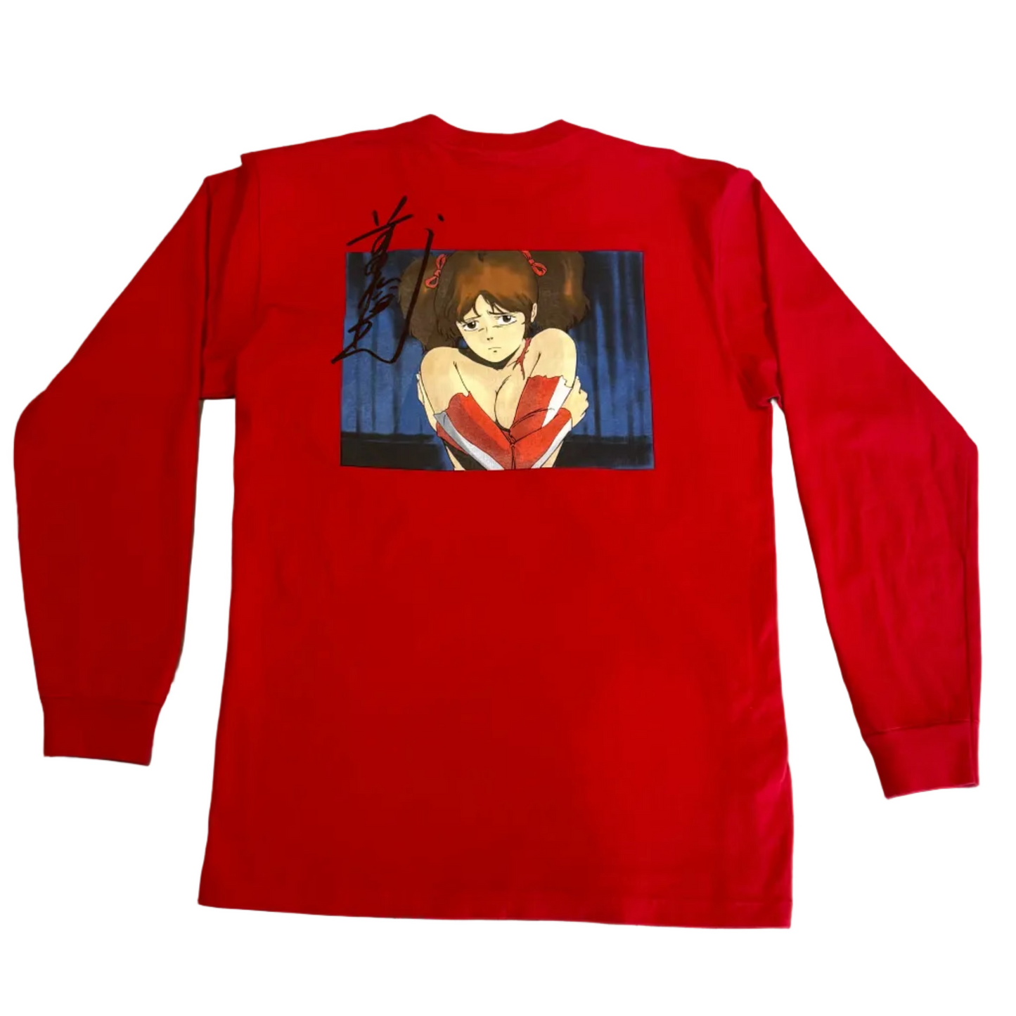 USED Supreme Overfiend LS Tee Red
