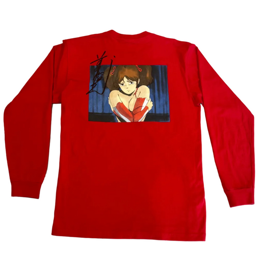 USED Supreme Overfiend LS Tee Red