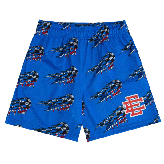 Eric Emanuel X Matty Boy EE Basic/Core Short - Stay Fast Blue