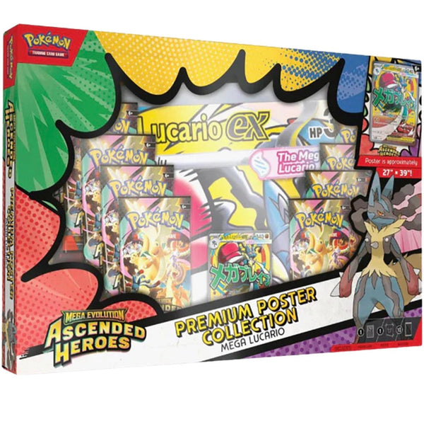 Ascended Hero’s Premium Poster Collection “Sealed Box - Mega Lucario”