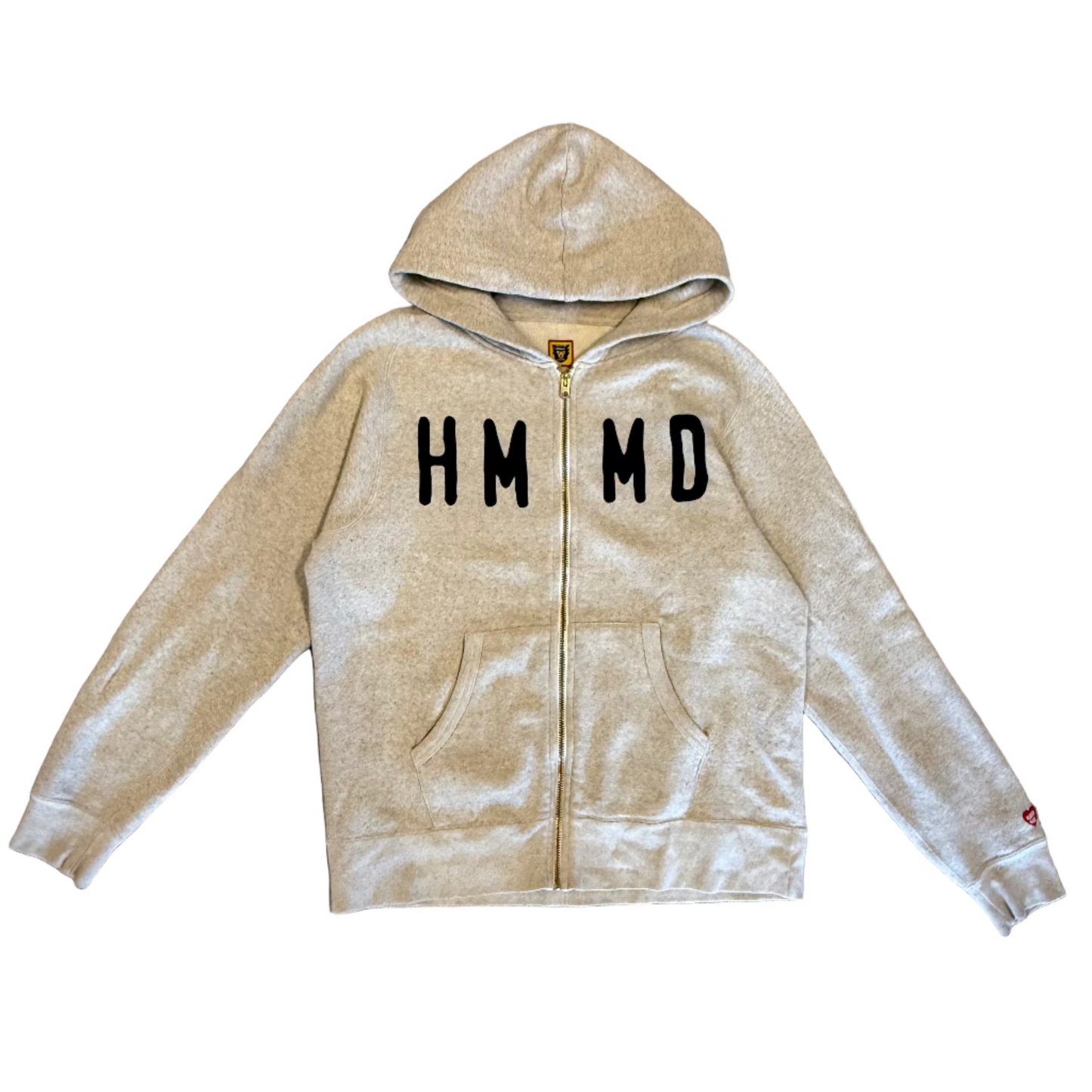 USED Human Made Zip Up Hoodie