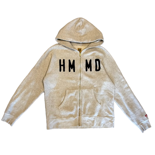 USED Human Made Zip Up Hoodie