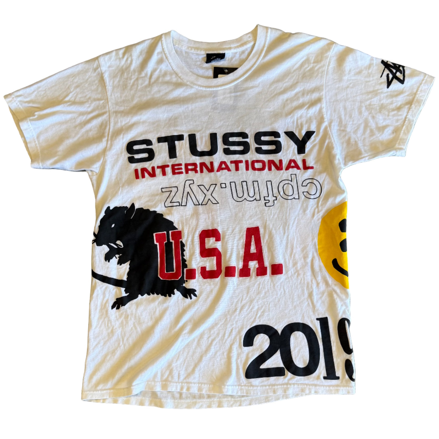USED Stussy x CPFM USA 2019 Tee