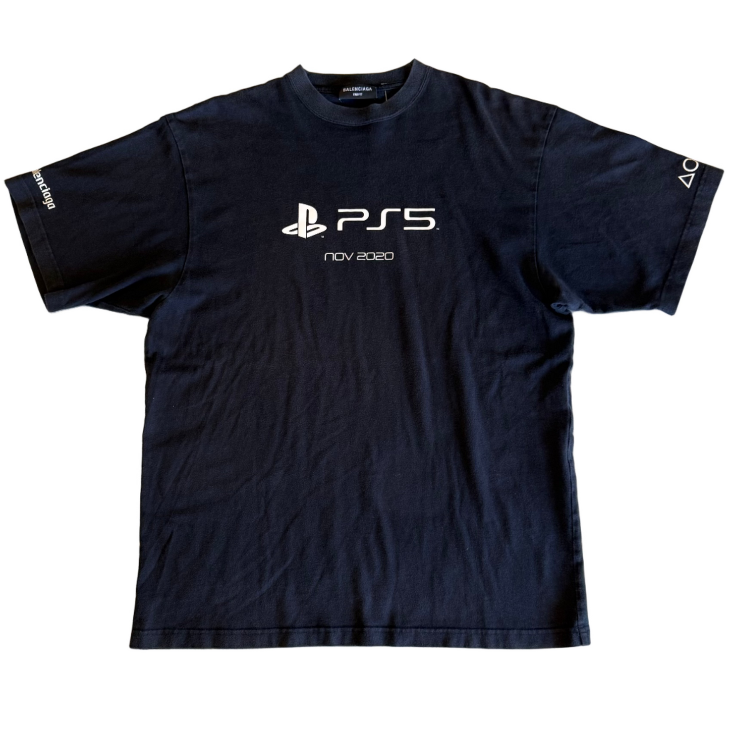 USED Blaneciaga x PlayStation Tee