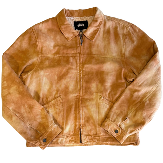 Stussy Sherling Dyed Trucker Jacket