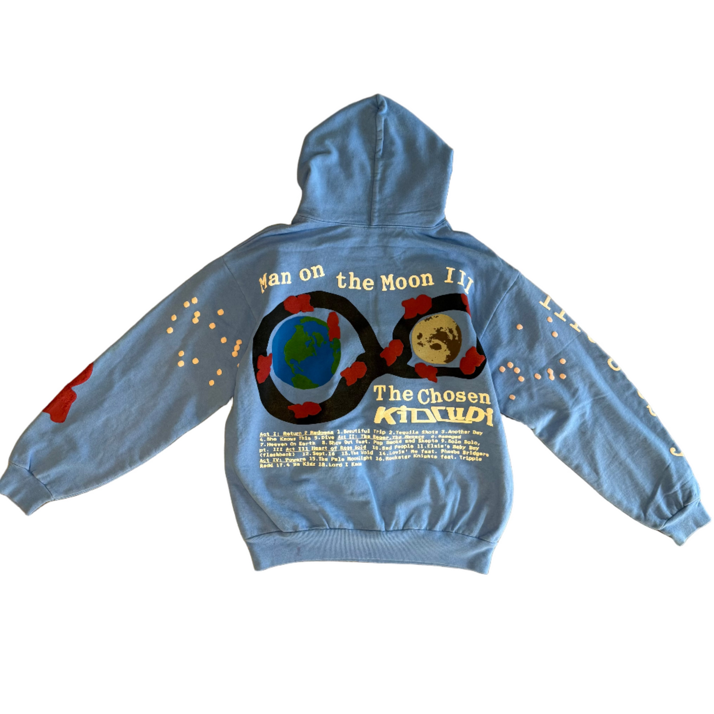 USED Kid Cudi CPFM For MOTM III Life Goes By Hoodie
