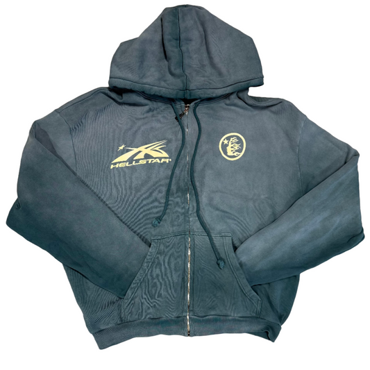 USED Hellstar Sports Zip-Up Hoodie