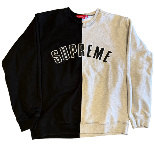 USED Supreme Split Crewneck