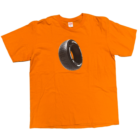 USED Supreme FW20 Tire Tee
