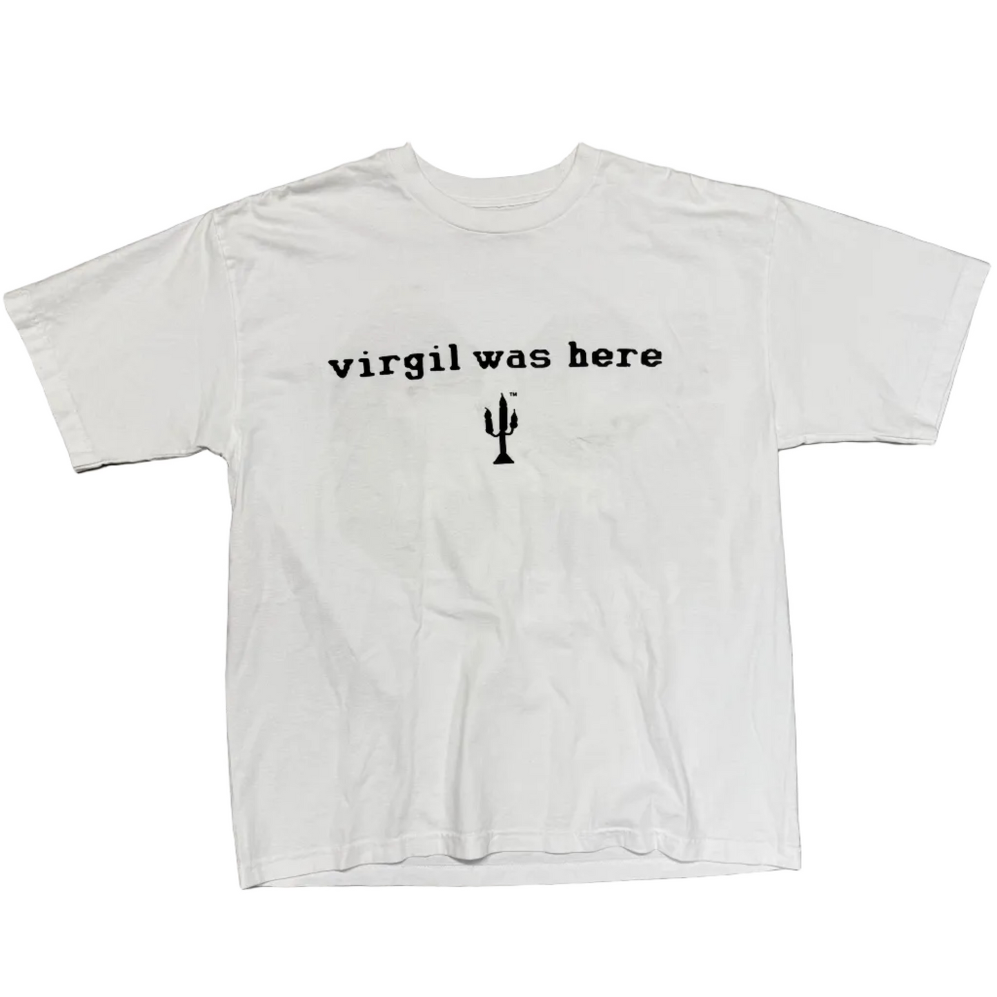 USED CPFM VAA Virgil  Was Here Tee