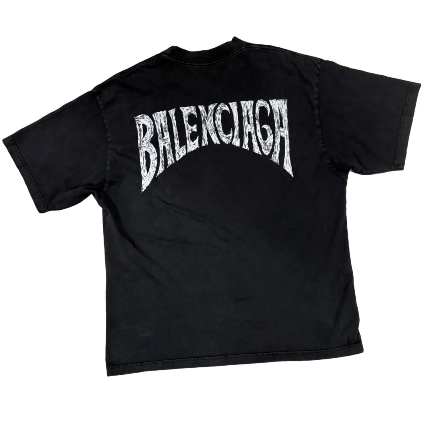 USED Blaenciaga Paris Tropical Tee