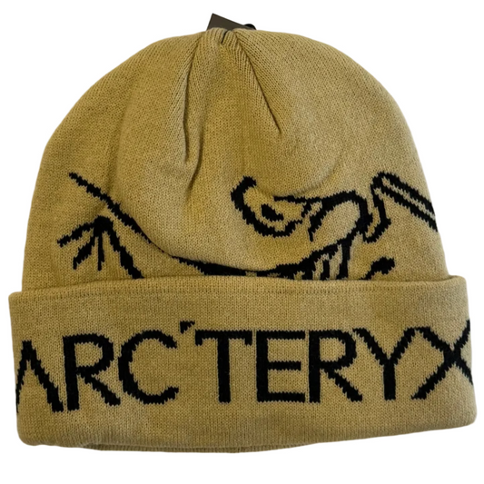 Arc'teryx Bird Word Toque Beanie (FW25) Gold Black