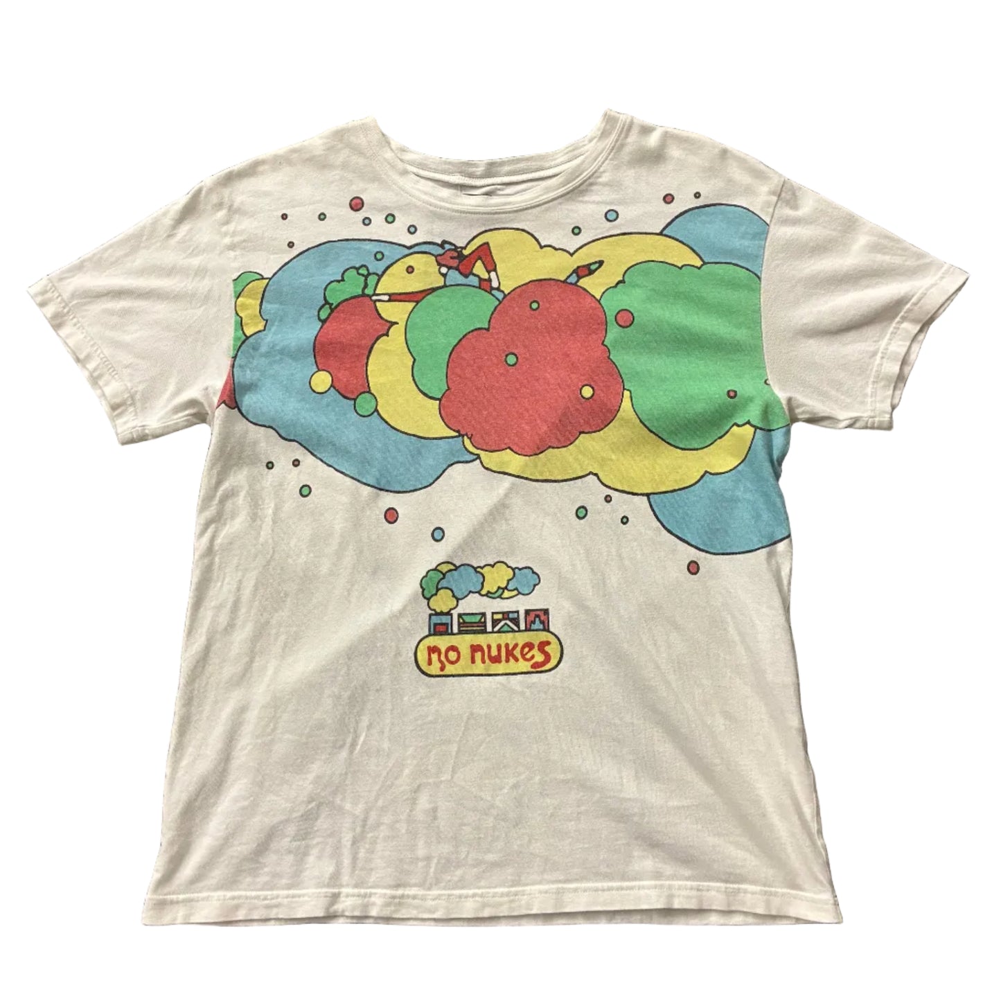 USED Kaptial Nukes Tee White